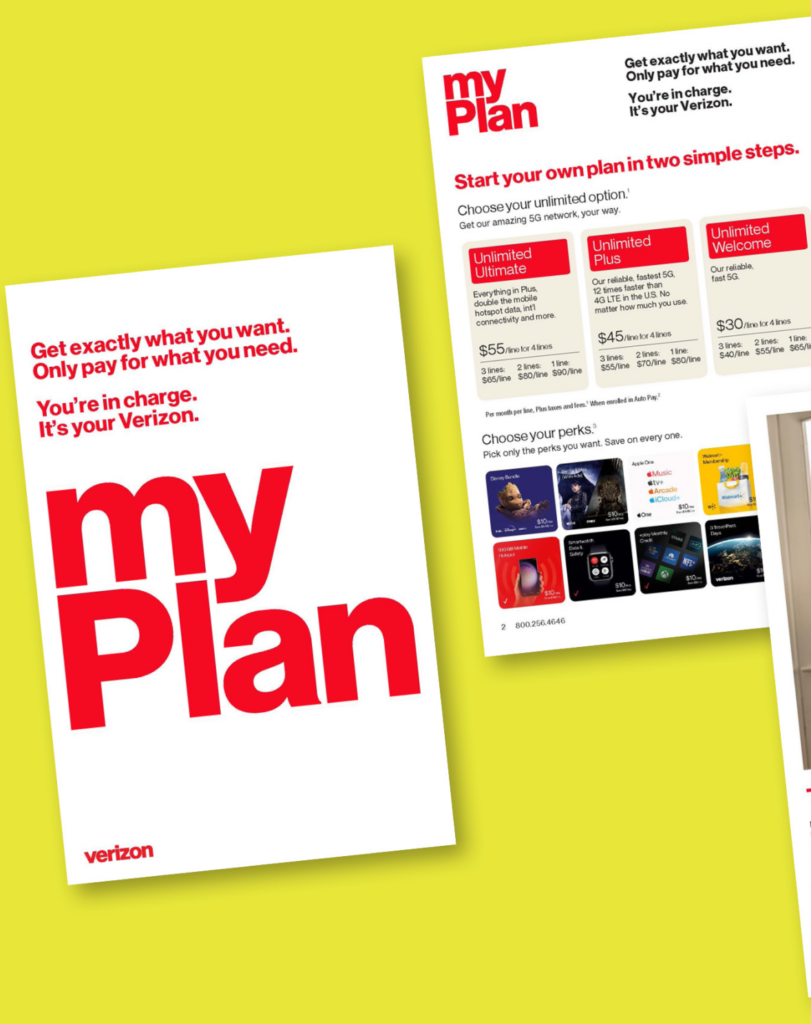 Verizon "my plan" parenting guides
